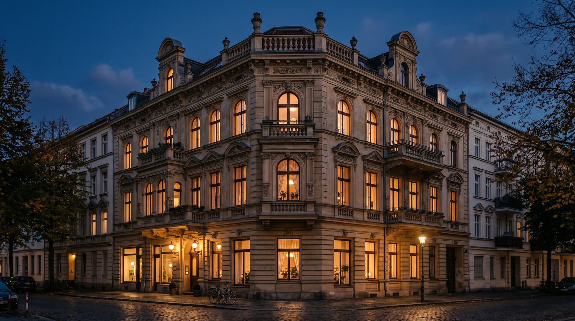 Altbau-Mietshaus in Herford — Mietverwaltung · Altbau
